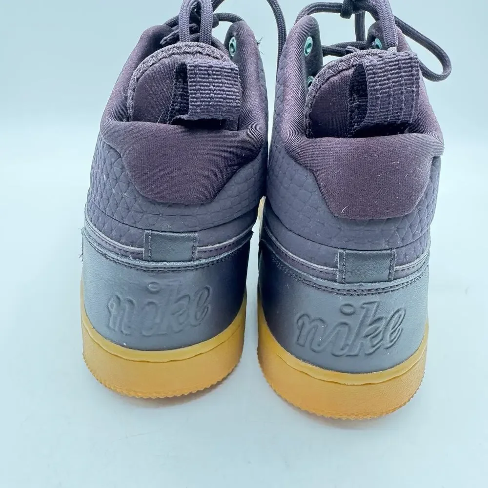 Nike Ebernon Size 11 Mid Winter Purple Lace Up Sneaker
